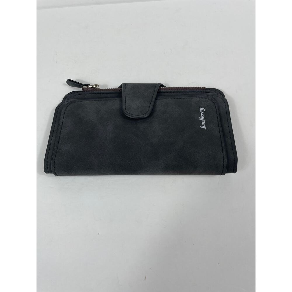 Baellerry Fold Wallet Long Zipper Snap